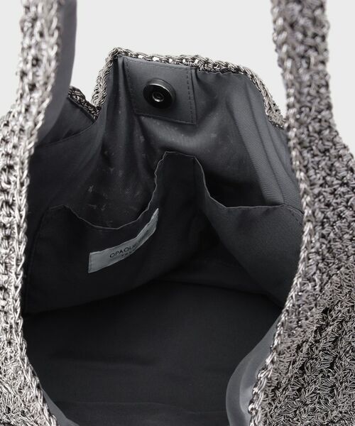 OPAQUE.CLIP / オペーク ドット クリップ ショルダーバッグ | カギ針ラメワンショルダーバッグ | 詳細17