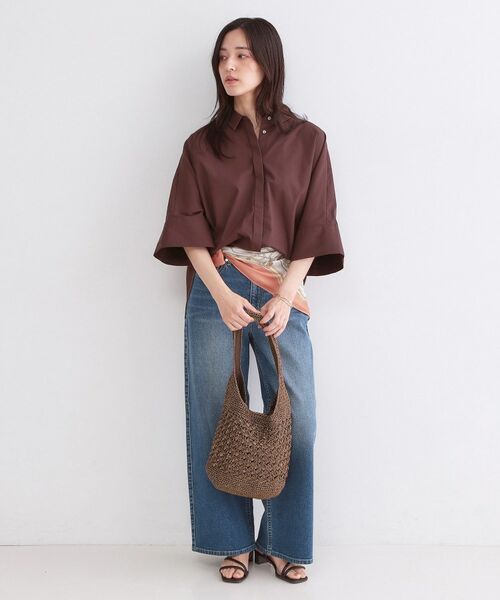 OPAQUE.CLIP / オペーク ドット クリップ ショルダーバッグ | カギ針ラメワンショルダーバッグ | 詳細2