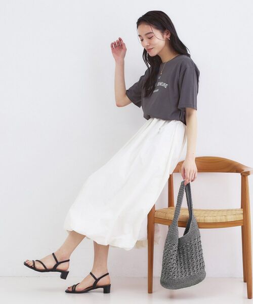 OPAQUE.CLIP / オペーク ドット クリップ ショルダーバッグ | カギ針ラメワンショルダーバッグ | 詳細4