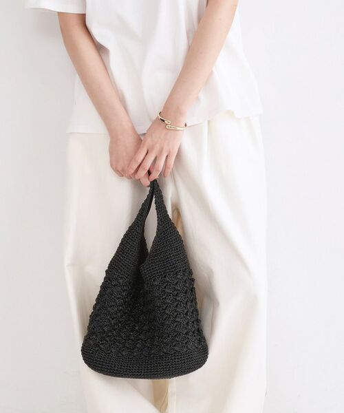 OPAQUE.CLIP / オペーク ドット クリップ ショルダーバッグ | カギ針ラメワンショルダーバッグ | 詳細5