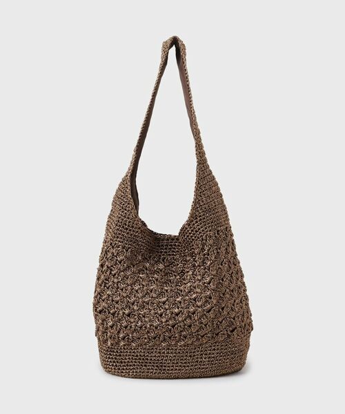 OPAQUE.CLIP / オペーク ドット クリップ ショルダーバッグ | カギ針ラメワンショルダーバッグ | 詳細7