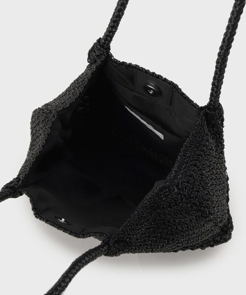 OPAQUE.CLIP / オペーク ドット クリップ トートバッグ | カギ針ラメデザインミドルバッグ | 詳細15