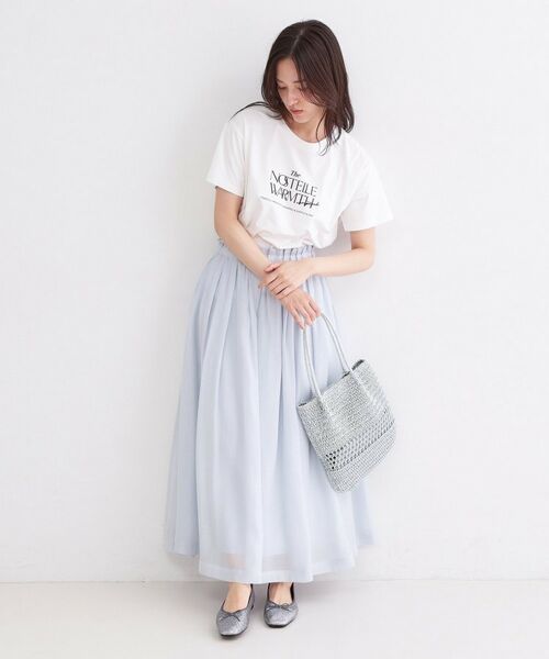 OPAQUE.CLIP / オペーク ドット クリップ トートバッグ | カギ針ラメデザインミドルバッグ | 詳細2