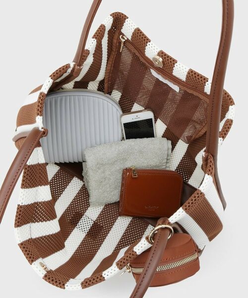 OPAQUE.CLIP / オペーク ドット クリップ トートバッグ | ミニポーチ付きメッシュトートバッグ【大容量】 | 詳細16