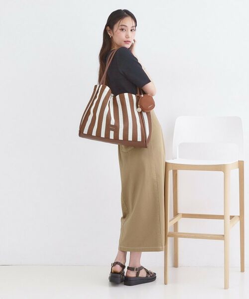 OPAQUE.CLIP / オペーク ドット クリップ トートバッグ | ミニポーチ付きメッシュトートバッグ【大容量】 | 詳細6