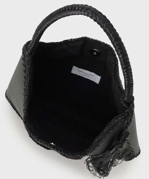 OPAQUE.CLIP / オペーク ドット クリップ ハンドバッグ | ラメコンビデザインハンドバッグ | 詳細11