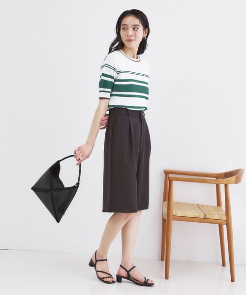 OPAQUE.CLIP / オペーク ドット クリップ ハンドバッグ | ラメコンビデザインハンドバッグ | 詳細4