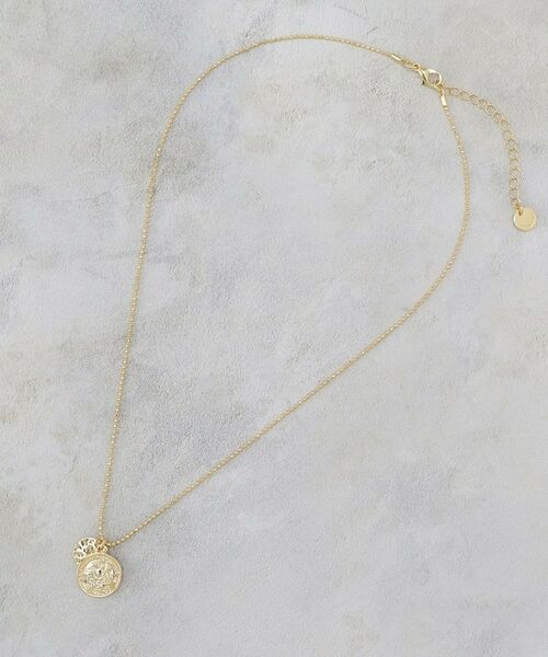 OPAQUE.CLIP / オペーク ドット クリップ ネックレス・ペンダント・チョーカー | ダブルコイン ショートネックレス | 詳細2