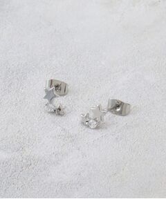 OPAQUE.CLIP / オペーク ドット クリップ ピアス・イヤリング | 星型ビジューミニピアス