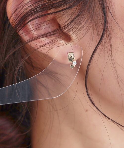 OPAQUE.CLIP / オペーク ドット クリップ ピアス・イヤリング | 星型ビジューミニピアス | 詳細4