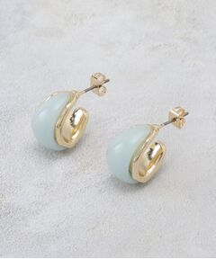 OPAQUE.CLIP / オペーク ドット クリップ ピアス・イヤリング | エポ乳白カラーピアス