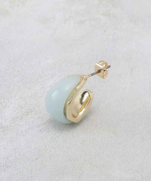 OPAQUE.CLIP / オペーク ドット クリップ ピアス・イヤリング | エポ乳白カラーピアス | 詳細2