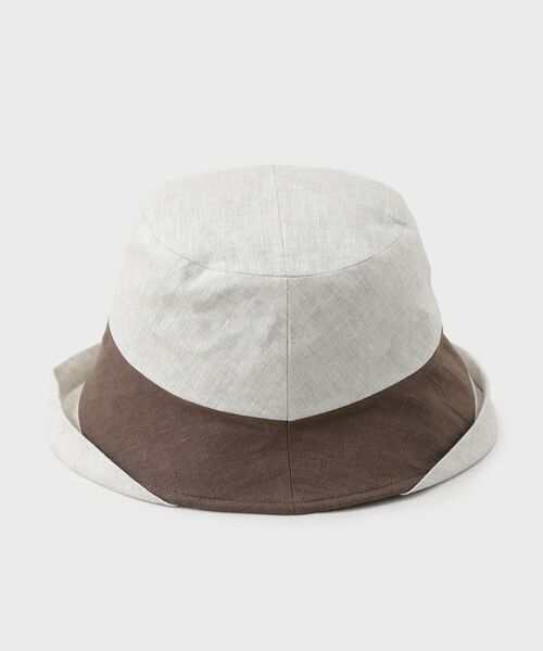 OPAQUE.CLIP / オペーク ドット クリップ ハット | リネンバイカラーハット | 詳細2