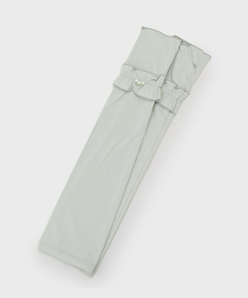 OPAQUE.CLIP / オペーク ドット クリップ 手袋 | フリルデザインアームカバー【UVケア／接触冷感】 | 詳細1