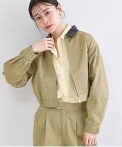 OPAQUE.CLIP / オペーク ドット クリップ レザーブルゾン・ジャケット | 【Dickies×OPAQUE．CLIP】ステンカラーブルゾン