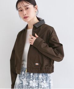 OPAQUE.CLIP / オペーク ドット クリップ レザーブルゾン・ジャケット | 【Dickies×OPAQUE．CLIP】ステンカラーブルゾン