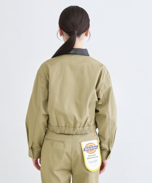 OPAQUE.CLIP / オペーク ドット クリップ レザーブルゾン・ジャケット | 【Dickies×OPAQUE．CLIP】ステンカラーブルゾン | 詳細11