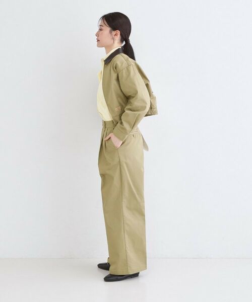 OPAQUE.CLIP / オペーク ドット クリップ レザーブルゾン・ジャケット | 【Dickies×OPAQUE．CLIP】ステンカラーブルゾン | 詳細3