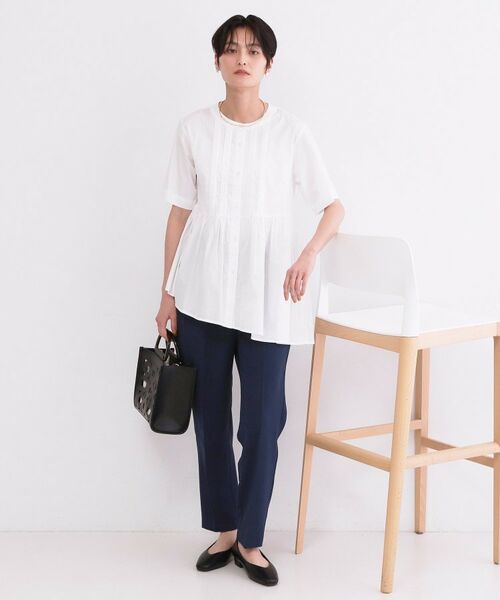 OPAQUE.CLIP / オペーク ドット クリップ パンツ | ストレッチ美脚イージーテーパードパンツ/セットアップ対応可【洗濯機OK/防シワ加工】 | 詳細14