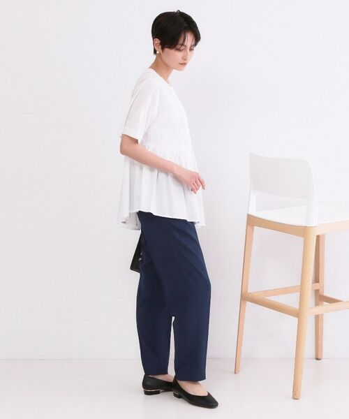 OPAQUE.CLIP / オペーク ドット クリップ パンツ | ストレッチ美脚イージーテーパードパンツ/セットアップ対応可【洗濯機OK/防シワ加工】 | 詳細15