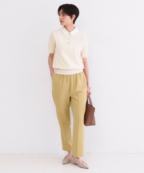 OPAQUE.CLIP / オペーク ドット クリップ パンツ | ストレッチ美脚イージーテーパードパンツ/セットアップ対応可【洗濯機OK/防シワ加工】 | 詳細18