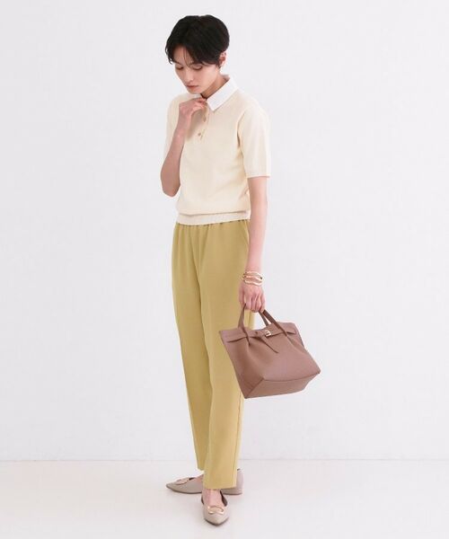 OPAQUE.CLIP / オペーク ドット クリップ パンツ | ストレッチ美脚イージーテーパードパンツ/セットアップ対応可【洗濯機OK/防シワ加工】 | 詳細19