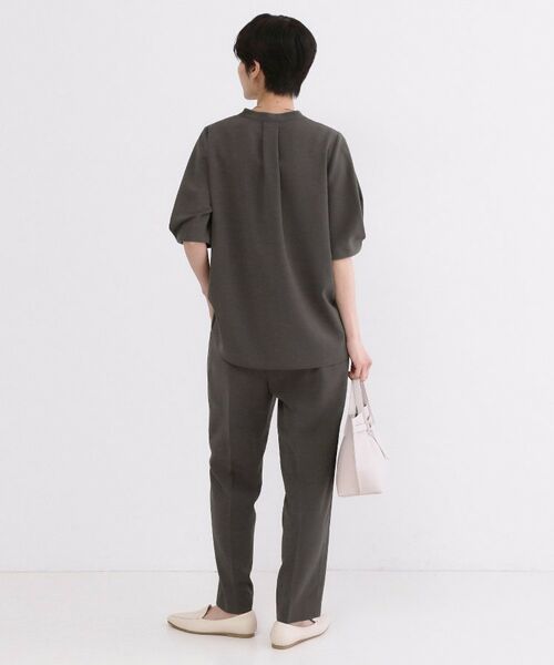 OPAQUE.CLIP / オペーク ドット クリップ パンツ | ストレッチ美脚イージーテーパードパンツ/セットアップ対応可【洗濯機OK/防シワ加工】 | 詳細3