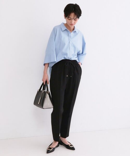 OPAQUE.CLIP / オペーク ドット クリップ パンツ | ストレッチ美脚イージーテーパードパンツ/セットアップ対応可【洗濯機OK/防シワ加工】 | 詳細6