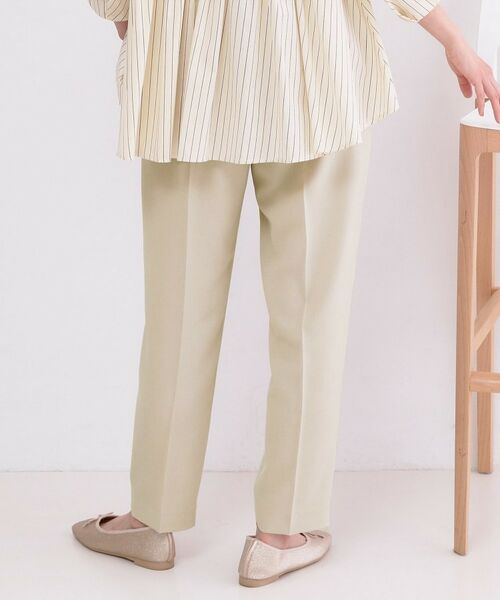 OPAQUE.CLIP / オペーク ドット クリップ パンツ | ストレッチ美脚イージーテーパードパンツ/セットアップ対応可【洗濯機OK/防シワ加工】 | 詳細9