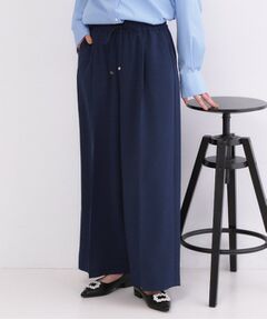 OPAQUE.CLIP / オペーク ドット クリップ パンツ | ストレッチ美脚イージーワイドパンツ／セットアップ対応可【洗濯機OK／防シワ加工】