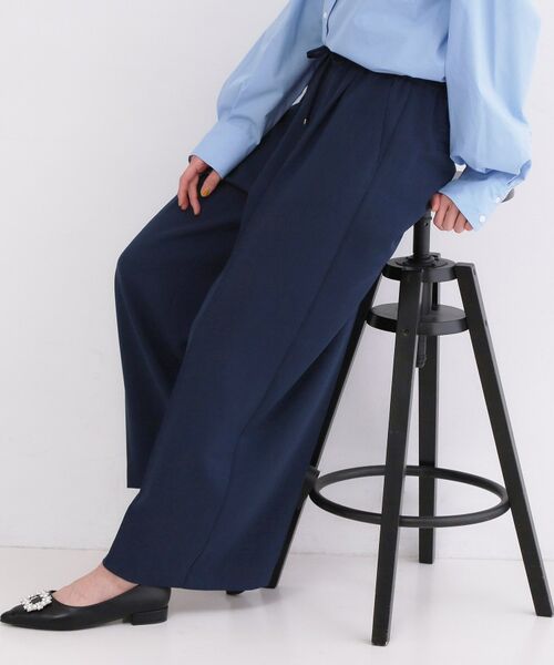 OPAQUE.CLIP / オペーク ドット クリップ パンツ | ストレッチ美脚イージーワイドパンツ/セットアップ対応可【洗濯機OK/防シワ加工】 | 詳細13