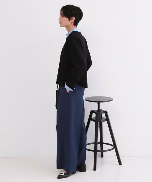 OPAQUE.CLIP / オペーク ドット クリップ パンツ | ストレッチ美脚イージーワイドパンツ/セットアップ対応可【洗濯機OK/防シワ加工】 | 詳細14