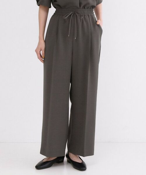 OPAQUE.CLIP / オペーク ドット クリップ パンツ | ストレッチ美脚イージーワイドパンツ/セットアップ対応可【洗濯機OK/防シワ加工】 | 詳細21