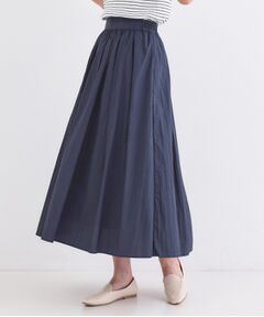 OPAQUE.CLIP / オペーク ドット クリップ ロング・マキシ丈スカート | シアーヴィンテージイージーフレアスカート【洗濯機OK】