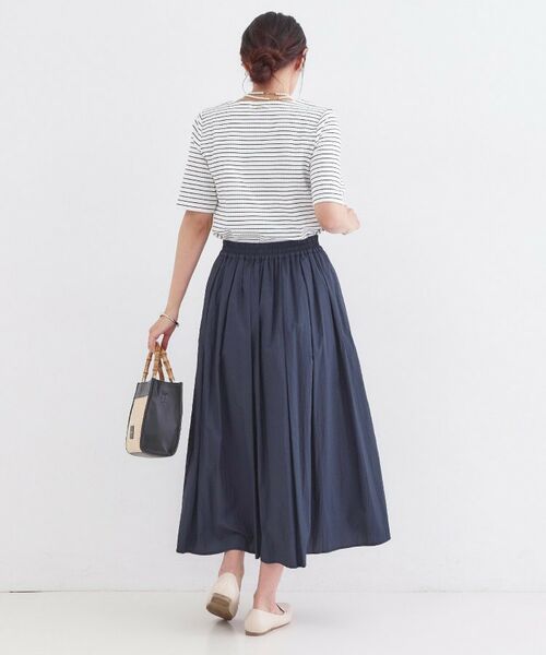 OPAQUE.CLIP / オペーク ドット クリップ ロング・マキシ丈スカート | シアーヴィンテージイージーフレアスカート【洗濯機OK】 | 詳細15