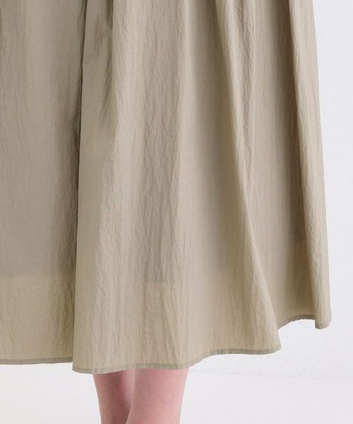 OPAQUE.CLIP / オペーク ドット クリップ ロング・マキシ丈スカート | シアーヴィンテージイージーフレアスカート【洗濯機OK】 | 詳細22