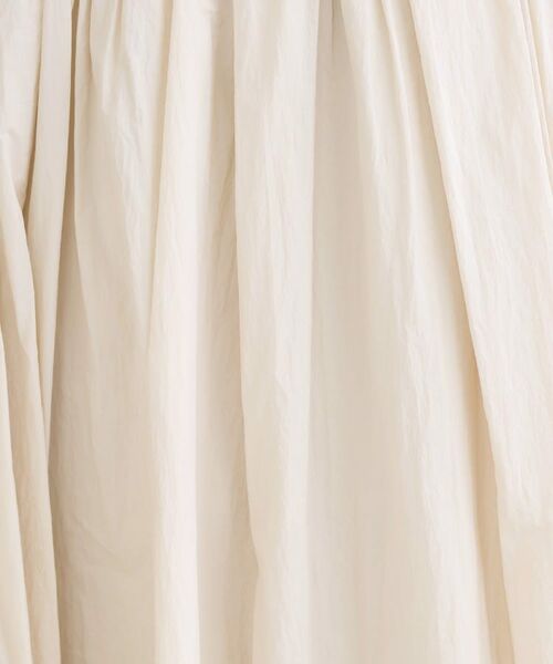 OPAQUE.CLIP / オペーク ドット クリップ ロング・マキシ丈スカート | シアーヴィンテージイージーフレアスカート【洗濯機OK】 | 詳細4