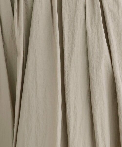 OPAQUE.CLIP / オペーク ドット クリップ ロング・マキシ丈スカート | シアーヴィンテージイージーフレアスカート【洗濯機OK】 | 詳細8