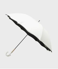 OPAQUE.CLIP / オペーク ドット クリップ 傘 | 晴雨兼用バイカラーパイピングデザイン長傘