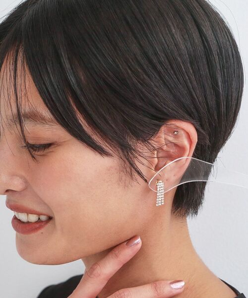 OPAQUE.CLIP / オペーク ドット クリップ ピアス・イヤリング | ビジューフリンジミニピアス | 詳細5