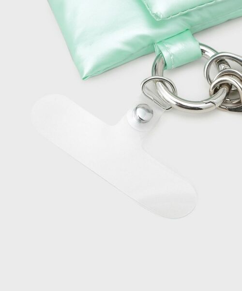 OPAQUE.CLIP / オペーク ドット クリップ キーホルダー・ストラップ | ミラーチャーム＆ミニポーチ付き ボールチェーンスマートフォンショルダーストラップ | 詳細4