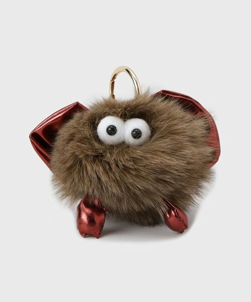 OPAQUE.CLIP / オペーク ドット クリップ キーホルダー・ストラップ | 【オンライン／一部店舗限定カラー】BonBonモンスターチャーム（レッド(062)）