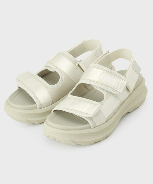 OPAQUE.CLIP / オペーク ドット クリップ サンダル | SHAKA ダブルベルトサンダル(ライトベージュ(051))