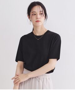 OPAQUE.CLIP / オペーク ドット クリップ ニット・セーター | ハーフスリーブニット／オーガニックコットン混【洗濯機OK／UVケア】