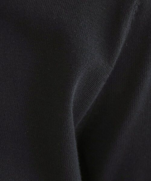 OPAQUE.CLIP / オペーク ドット クリップ ニット・セーター | ハーフスリーブニット／オーガニックコットン混【洗濯機OK／UVケア】 | 詳細12