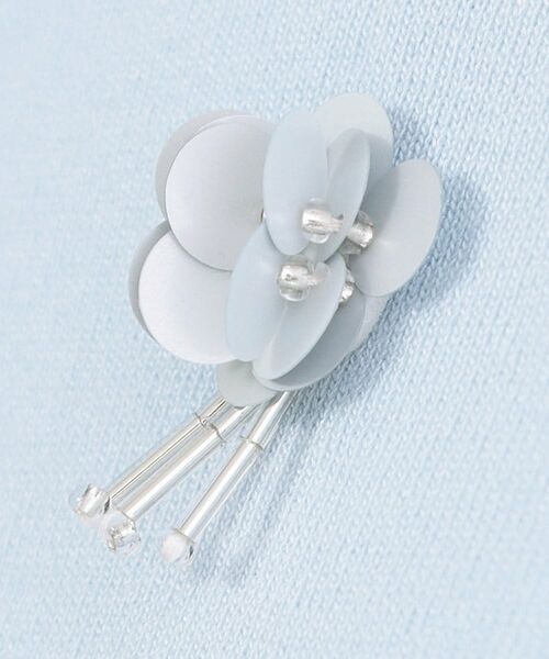 OPAQUE.CLIP / オペーク ドット クリップ ニット・セーター | ビジューモチーフニット【洗える】 | 詳細19