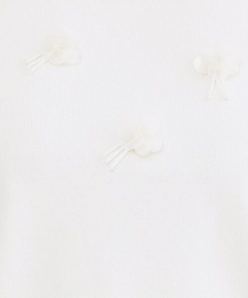 OPAQUE.CLIP / オペーク ドット クリップ ニット・セーター | ビジューモチーフニット【洗える】 | 詳細4