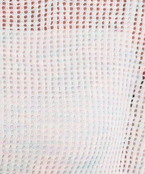 OPAQUE.CLIP / オペーク ドット クリップ ニット・セーター | MIXメッシュニット【洗濯機OK／抗ピル】 | 詳細8