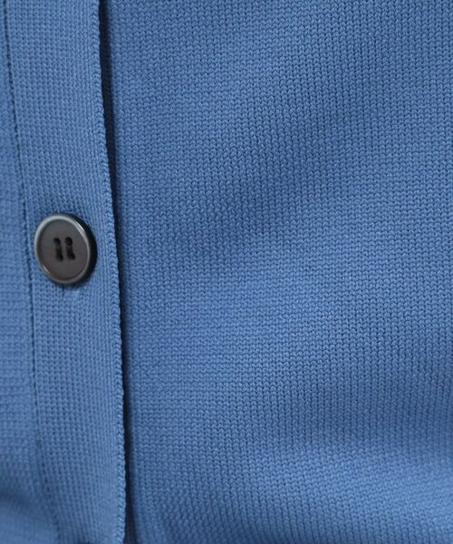 OPAQUE.CLIP / オペーク ドット クリップ ニット・セーター | フォルムスリーブ ドッキングポロ衿ニット【洗濯機OK】 | 詳細12