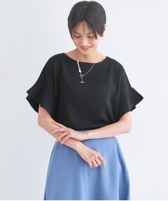 OPAQUE.CLIP / オペーク ドット クリップ ニット・セーター | フリルスリーブニット